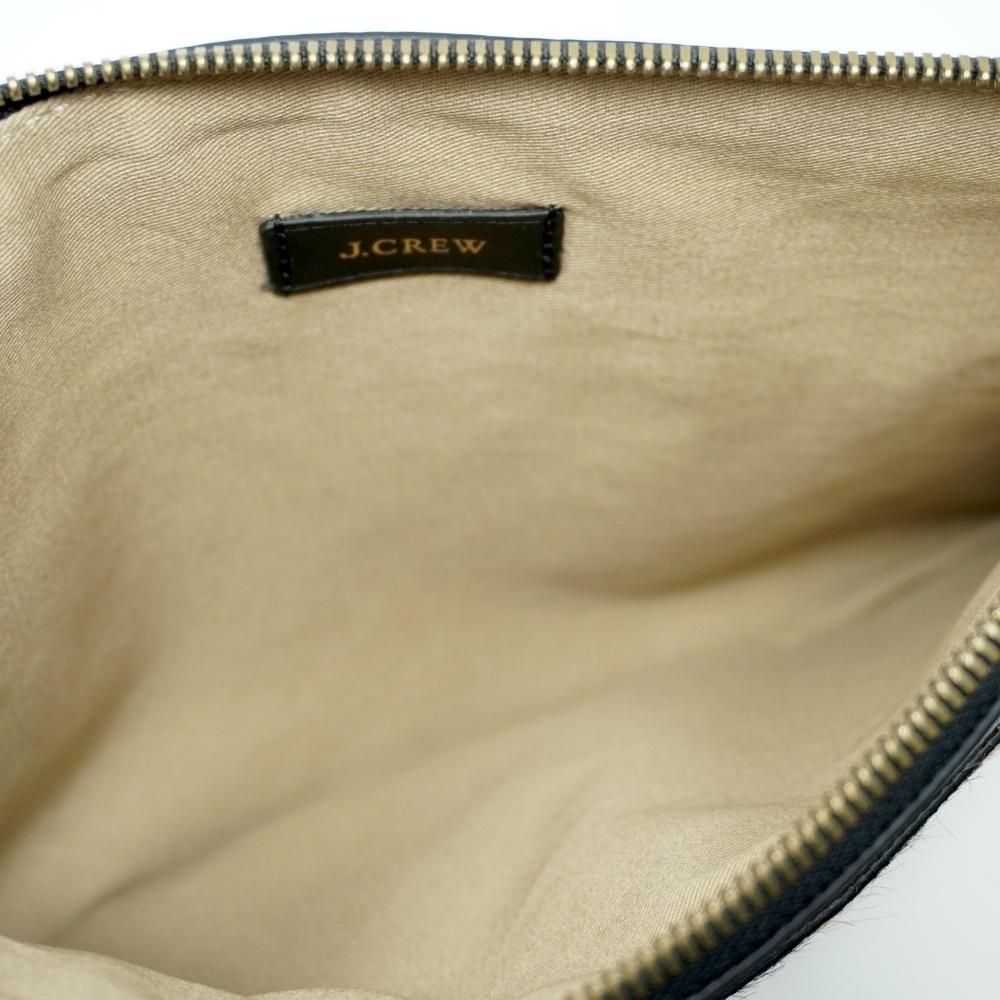 J.Crew Leather and Leopard Print Clutch - Picture 4 of 4